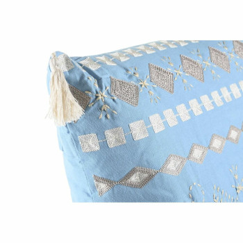 spilvens DKD Home Decor Zils Balts 60 x 20 x 60 cm,,,