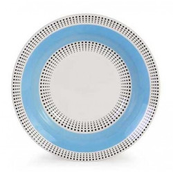 Šķīvis 22cm dziļš CANDY DOTS