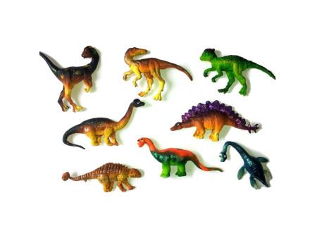 Decorative magnets "Dinosaurs" (pack of 10)