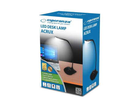 Esp.Lampka desk lamp ACRUX black