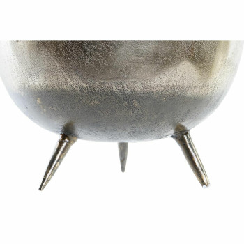Galda rotājums DKD Home Decor Bronza Sudrabains Alumīnijs 31 x 31 x 19,5 cm (2 gb.),,,