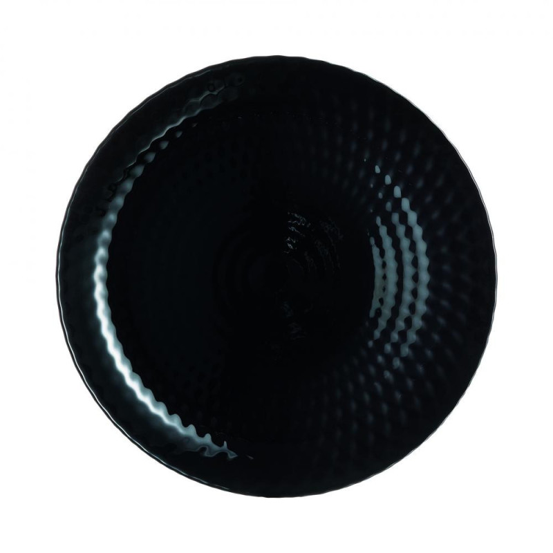 PAMPILLE BLACK DINING  PLATE  25CM, Luminarc