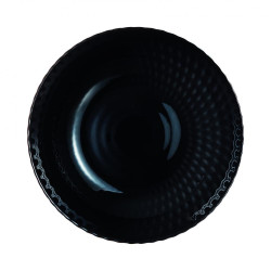 PAMPILLE BLACK SOUP  PLATE...