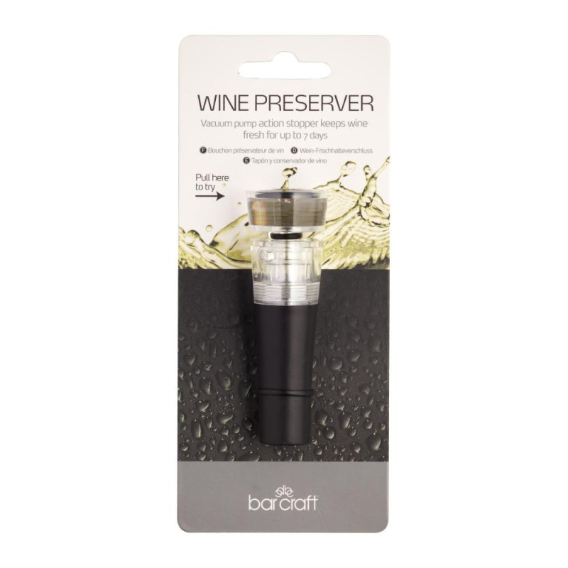 BARCRAFT WINE KORĶIS AR PUMPI, Bar Craft