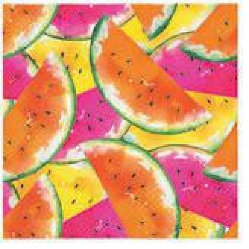 NAPKINS  33X33CM JUICY WATERMELONS, Paw Decor Collection
