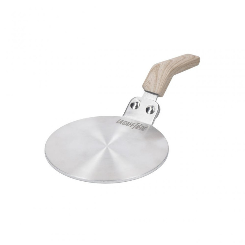 LA CAFETIÈRE PĀRVEIDOŠANAS PLĀKSNE INDUKCIJAS VIRSMĀM 26.5X13X5CM, SUDRABA KR., N/T, La Cafetiere