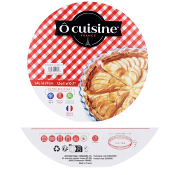 Форма для выпечки Ô Cuisine Cтекло (22 cm)