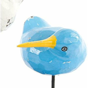Dekoratīvās figūriņas DKD Home Decor Putni Kivi Vidusjūra,,,