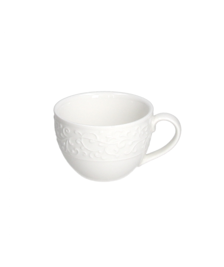 JASMIN Cup  90ML, WHITE, PORCELĀNS, Tognana
