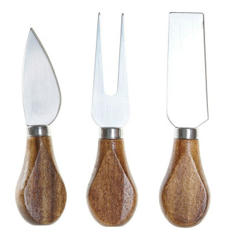 Griešanas dēlis DKD Home Decor 42 x 25 x 2,2 cm Dabisks Akācija