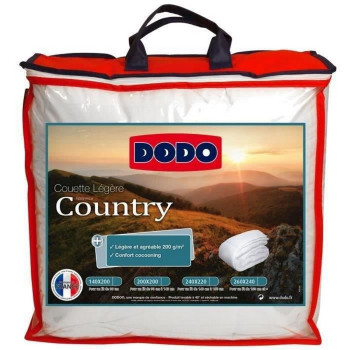 Sega DODO Country Gaisma Balts 200 x 200 cm,,,
