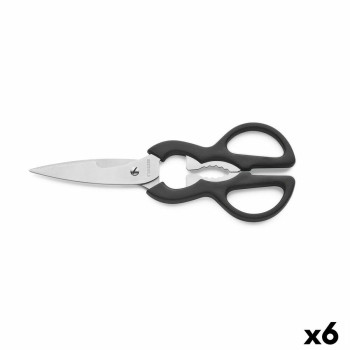 Köögikäärid Richardson Sheffield Artisan Must Metall 21 x 8,5 x 1 cm (6 Ühikut)