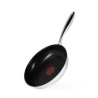Professional frying pan FORCE 24 cm with heating indicator (stainless steel)