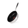 Professional deep frying pan FORCE 26 cm with heating indicator (stainless steel)