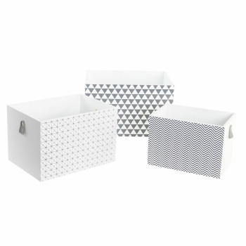 Dekoratīvās Kastes Komplekts DKD Home Decor (37 x 28 x 23 cm),,,