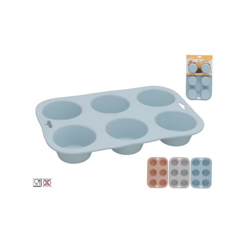 для запекания forma silikon. 6шт kēksaams 25*17*3cm