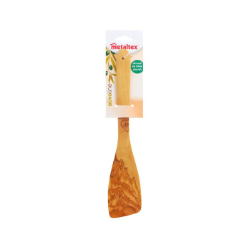 Virtuvės Špachlė Metaltex 58061210 Ruda Natūralus Medžio Alyvmedis 30 cm