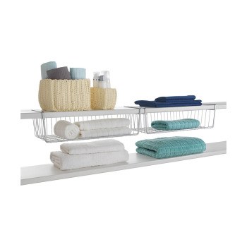 Virtuves Skapītis Organizators Metaltex Kanguro 50 x 26 x 14 cm Pelēks