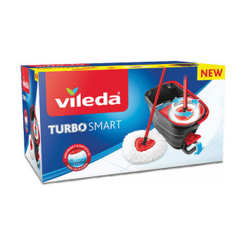 Mop with Bucket Vileda Turbo Smart Aukštas,,,
