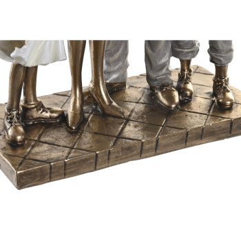 Dekoratīvās figūriņas DKD Home Decor 24 x 11,5 x 34 cm Daudzkrāsains Ģimene (2 gb.),,,