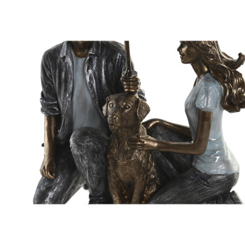 Dekoratīvās figūriņas DKD Home Decor 15,5 x 8,5 x 14,5 cm 15,5 x 8,5 x 19 cm Daudzkrāsains Pāris (2 gb.),,,