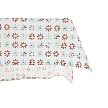 Staltiesė ir servetėlės DKD Home Decor 9 Dalys 2 vnt. 150 x 250 x 0,5 cm Pilka Dangaus mėlynumo,,,