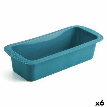 lahtikäiv tordivorm Quid Silik One Sinine Plastmass (27,5 x 12 cm) (Pack 6x)