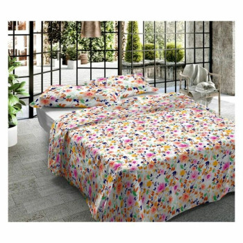 Top sheet Lua Dreams Happy,,,Single bed (160 x 270 cm),