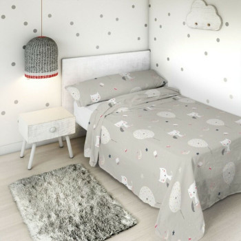 Top sheet Haciendo el Indio Balloons and Cats,,,Wide single bed (180 x 270 cm),