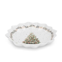 Porcelain dish 24 cm Christmas