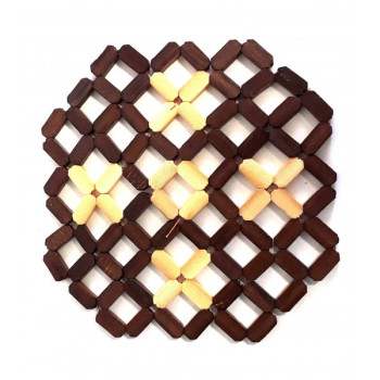 Padėkliukas bambukinis 16*16cm Z003