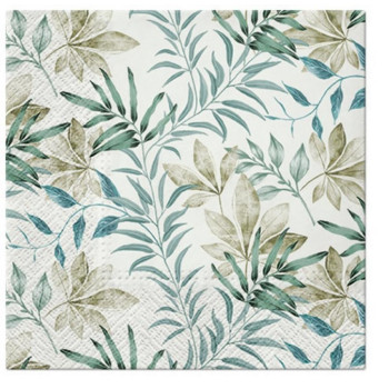 SALVETES 33X33 NATURAL FLOW, Paw Decor Collection