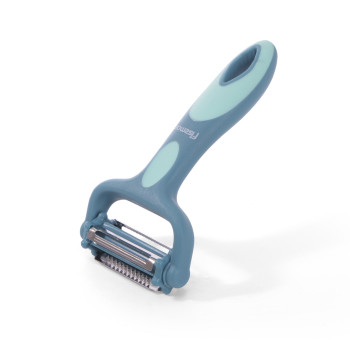 Y-shaped peeler with 3 different blades (stainless steel) (12 pcs per display box)