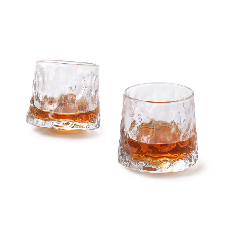 Rotating whiskey glasses 180 ml / 2 pcs