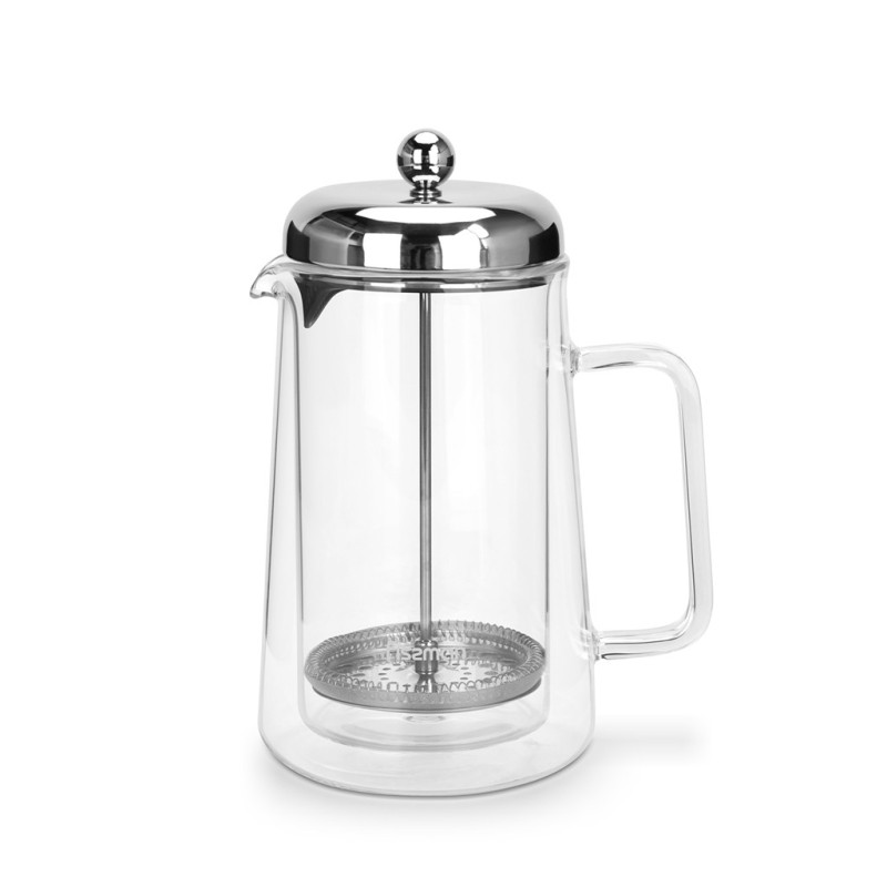 Double wall French press 1 l, art. 9126