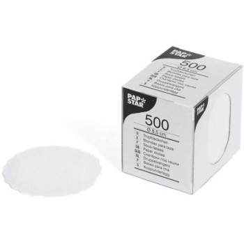 NAPKINS  APAĻĀS GLĀZĒM 8.5CM, 500PC.. 0.192 kg / iepak., Pap Star