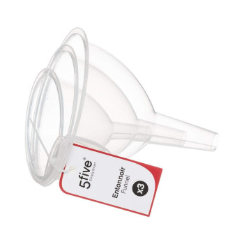 Piltuvas Secret de Gourmet Skaidrus Plastmasinis (3 Dalys)