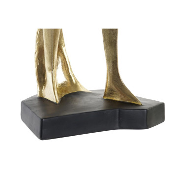 Dekoratīvās figūriņas DKD Home Decor Mūzika 20 x 12 x 41,5 cm Balerīna Bronza Romantiski (3 gb.),,,