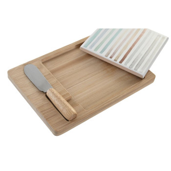 Uzkodu paplāte DKD Home Decor 21,5 x 11,8 x 1,5 cm Keramika