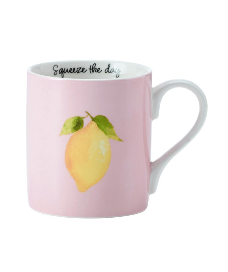 MIKASA LEMON КРУЖКА 280ML, ROZĀ, PORCELĀNS, Mikasa