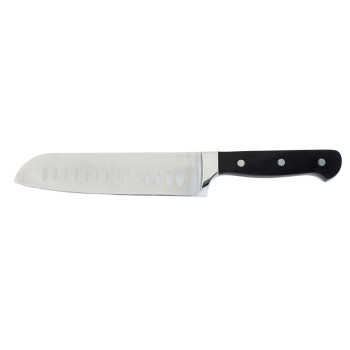 Santoku Nuga Quid Professional Inox Chef Black Must Metall (Pack 6x)