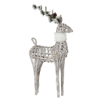 Jõuluehe DKD Home Decor Valge 53 x 19 x 90 cm LED Kerge,,,