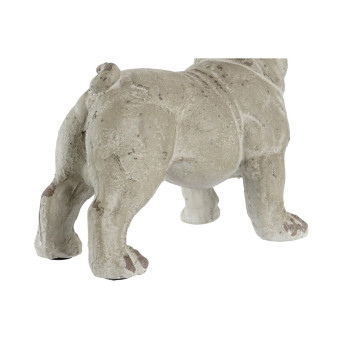 Декоративная фигура DKD Home Decor Отделка состаренная Серый Смола Пёс (19 x 39 x 28,5 cm)