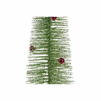 Jõulupuu DKD Home Decor Punane Roheline Plastmass 22 x 22 x 120 cm,,,