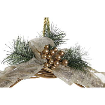 Jõulupärg DKD Home Decor Polüester (30 x 5 x 30 cm),,,