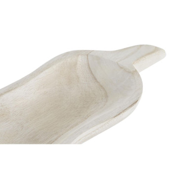 Suupistete alus DKD Home Decor Helepruun Naturaalne Troopiline 38 x 15 x 4 cm