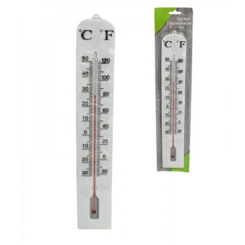 Termometras lauko plastikinis 40*6.5*0.9cm
