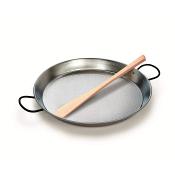 Panna Vaello Pulēts Tērauds Ø 34 cm 6 personas Tradicionāls