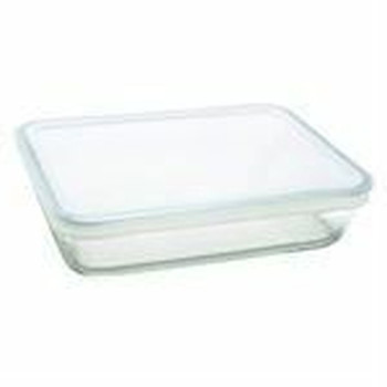 Tray with lid Pyrex 244P000/5013 White Polyurethane 4 L