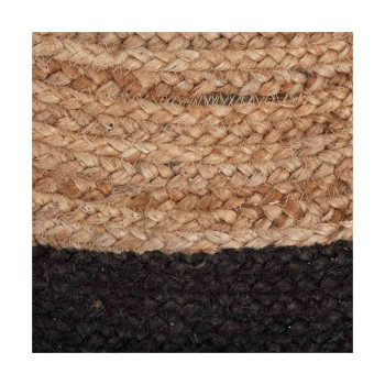 Kilimas Atmosphera Juoda d 120 cm Žgutas,,,